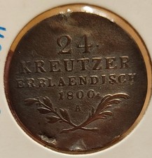 RDR Österreich Habsburg Wien 24 Kreuzer 1800 A