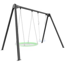 Doppelschaukel auf Lagern