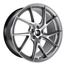 1x 1000 MIGLIA MM1012 silver 8.5Jx19 5x112 ET45