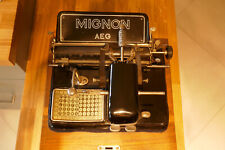AEG MIGNON Modell 4 - Zeigerschreibmaschine 20/30er Jahre