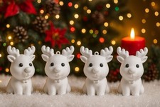 4 Schöne Rentiere Weihnachten