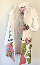 Desigual White Satin Floral