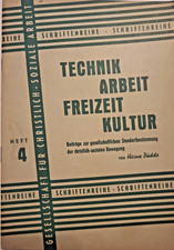 Schrift: Technik Arbeit
