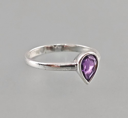 Amethyst ring 925er - 925er, silber
