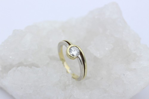 Solitär diamant brillant - diamant,