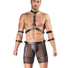 Sexy Herren Pants Shorts Unterwäsche transparent Wetlook Dessous Erotik "Weston"