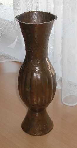 Große alte vase aus - große,