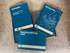 VAG VW Golf 2 Servicemappe