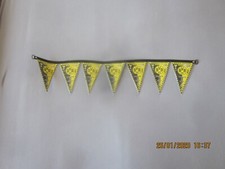 BVB, Wimpel, Borussia Dortmund, Wimpel Kette ,Bundesliga, Fußball, Weihnachten