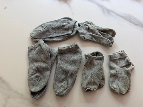 Paar graue sneaker socken - paar,