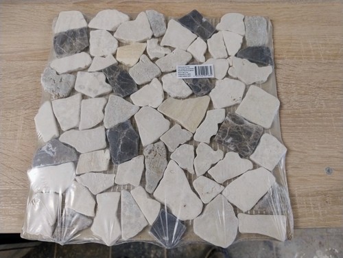 Mosaik fliese marmor - 10,