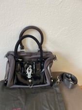 Black GGL Handbag George Gina