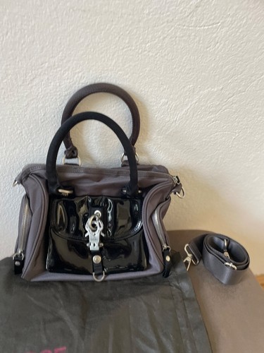 Black ggl handbag george - george, gina