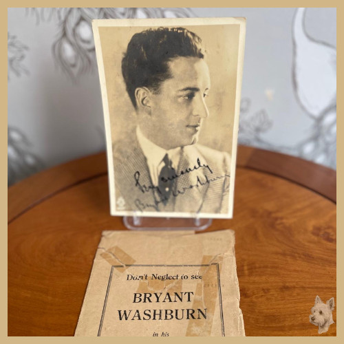 Bryant washburn signierte - bryant,