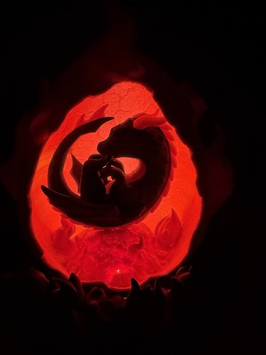 Drachen nachtlicht - drachen-ei,,