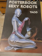 Sexy Robots Posterbook Poster von Hajime Sorayama 1988 Rarität!