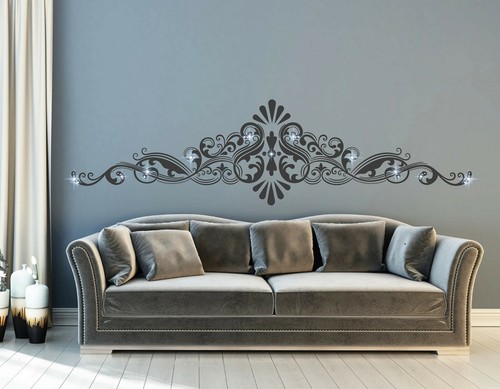 Wandtattoo blumenranke - wandtattoo,