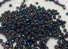 Glasperlen 4 mm Seed beads 1mm