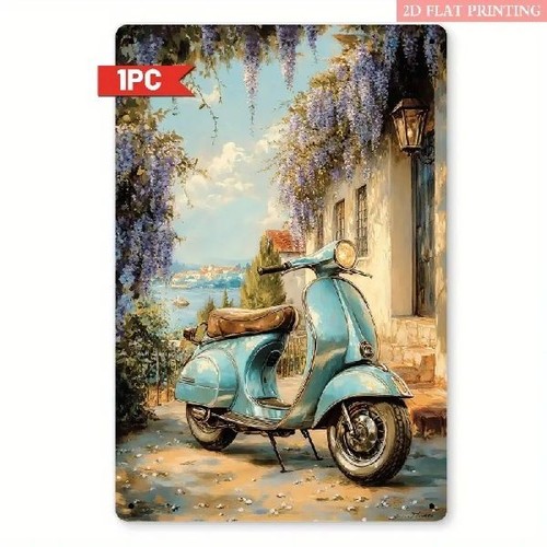 Blechschild vespa - vespa, in
