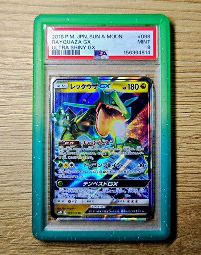 Psa pokemon rayquaza gx - rayquaza,