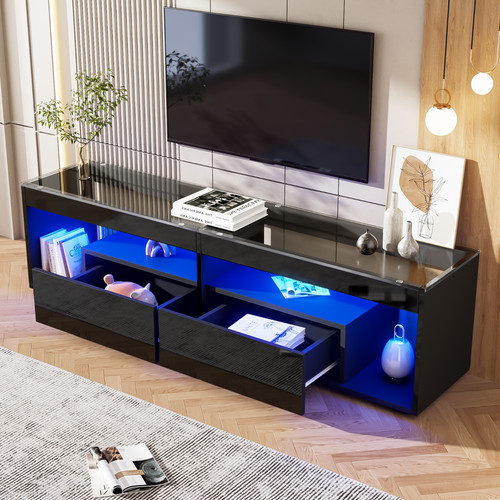 180cm hochglanz fernsehschrank - 180cm,