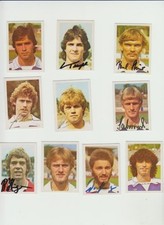 Americana Sammelbilder  MSV Duisburg mit Autogrammen 80er Jahre