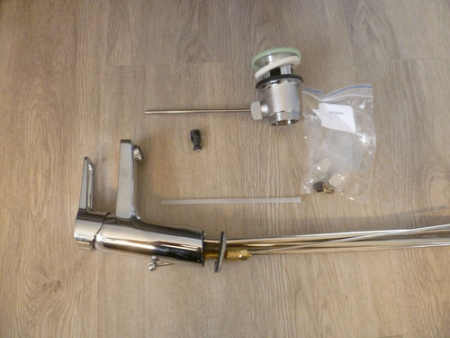 Hansa twist bidetarmatur chrom - bidetarmatur,