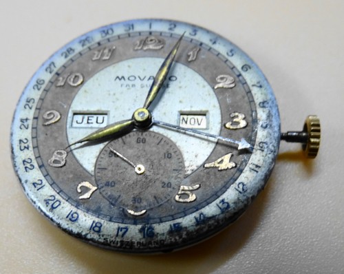 Altes uhrwerk movado - uhrwerk,