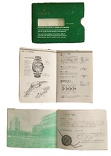 BOOKLETT für Rolex Oyster Perpetual Date Just, Daytona, Submariner