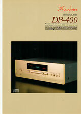 Faltblatt Prospekt Accuphase DP-400  B587