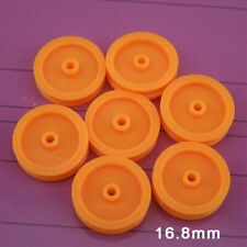 Φ16.8mm Kunststoff Riemenscheibe Umlenkrollen Rad 1,95mm Loch für 2mm Motorwelle