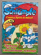 Die Schlümpfe Comics, Spiele & Rätsel Nr.2 Bastei 1991
