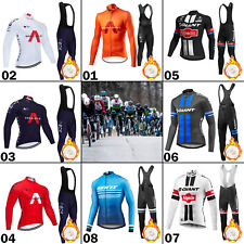 Herren Winter Fleece Radtrikot