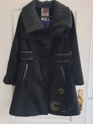 Desigual damenmantel schwarz - desigual,