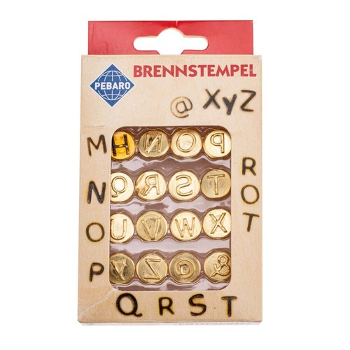 Brennstempel buchstaben z - brennstempel, m-z