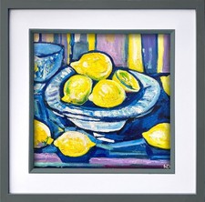 NEU ORIGINAL GERAHMTES