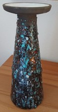 Studiokeramik fat lava vase - studiokeramik,
