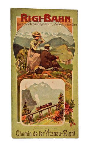 Vintage rigi bahn - vintage,