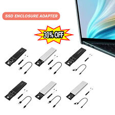 M.2 NVMe SATA USB C 3.2 Adapter  Externes SSD Gehäuse Case für M /M+B Key HOT-