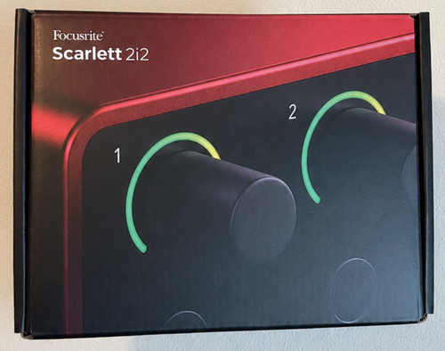 Focusrite scarlett 2i2 gen - scarlett, 4.