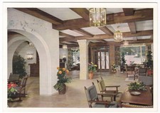 AK Riessersee-Hotel Garmisch-Partenkichen 1961 Hotelhalle Eingang Bestuhlung