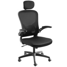 Bürostuhl Ergonomisch Chefsessel Kopfstütze Drehstuhl Schreibtischstuhl PC Stuhl