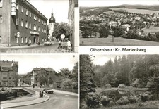 Olbernhau Erzgebirge Hotel Stadt Obernhau Total Kugelbruecke Pulvermuehlenteich