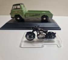 Schuco Tempo Matador + Motorrad 1:43 Modellauto Oldtimer LKW Sammler Vitrine