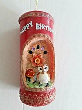 Kerze zum Geburtstag/ Jugendweihe Gratulation, Geschenk/Glückwünsche/Kerzenkunst