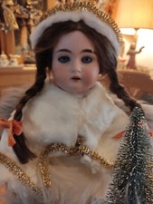 Weihnachten Engel Schlitten Winterkind Antiklook Christkind Weihnachtsdekoration