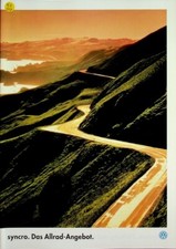 294855) VW Golf VR6 syncro Passat Variant Prospekt 01/1995