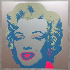 MARILYN MONROE Serie Sunday B. Morning nach Andy Warhol NEU Zertifikat 