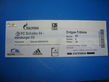 09/10 Ticket FC Schalke 04