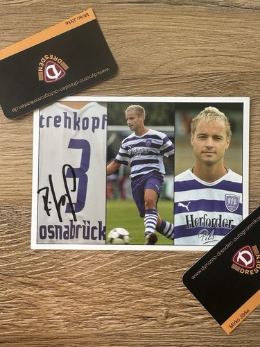 Autogrammkarte rené trehkopf - rené,
